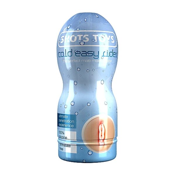 SHT182-3 SHOTS TOYS EASY RIDER COLD VAGINA NON VIBRANTE EFFETTO FREDDO