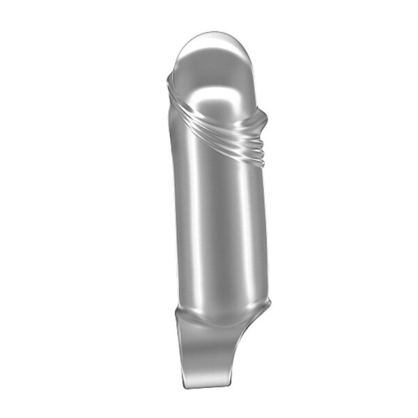NO.35 - SON035TRA STRETCHY THICK PENIS EXTENSION – TRANSLUCENT