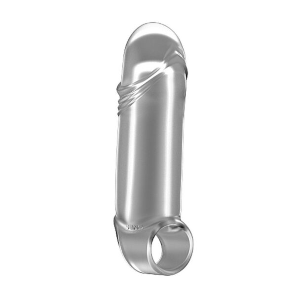 NO.35 - SON035TRA STRETCHY THICK PENIS EXTENSION – TRANSLUCENT