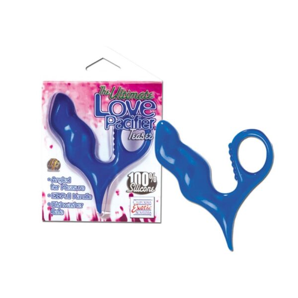 00157 THE ULTIMATE LOVE PACIFIER TEASER AZUL STIMOLATORE NON VIBRANTE COLORE BLU