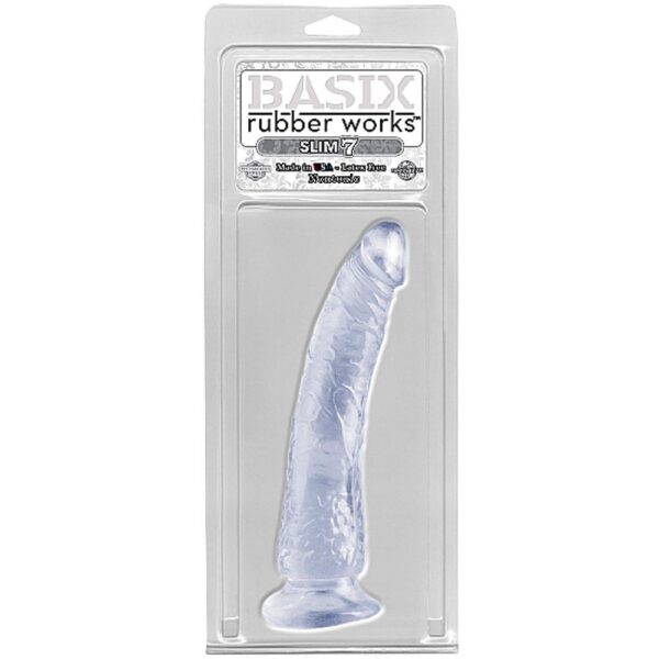 PD4223-20 PIPEDREAM FALLO REALISTICO ANALE NON VIBRANTE 7” CIRCA 18 CM IN PVC TRASPARENTE CON VENTOSA