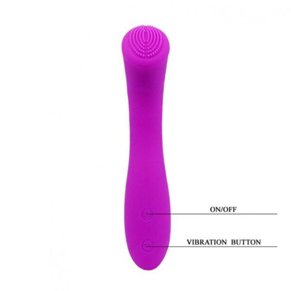 6266 PRETTY LOVE – LEN VIBRATORE ERGONOMICO IN SILICONE 16 CM