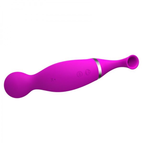 6017 PRETTY LOVE – SWAN SUCKER VIBRATORE ERGONOMICO IN SILICONE