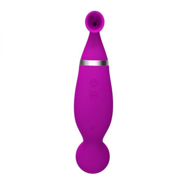 6017 PRETTY LOVE – SWAN SUCKER VIBRATORE ERGONOMICO IN SILICONE