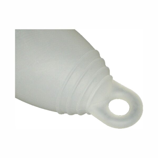 MELUNA COPPETTA MESTRUALE CLASSIC TAGLIA L COLORE TRASPARENTE FORMA ANELLO