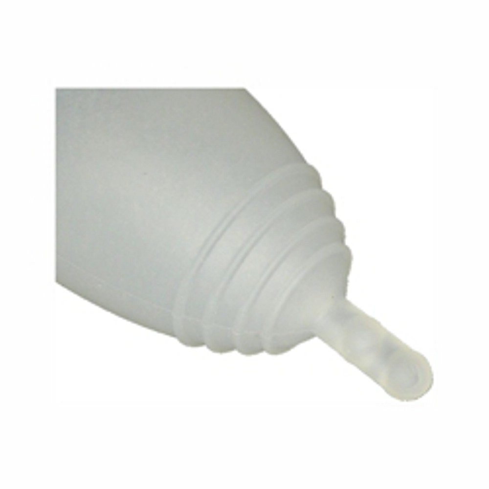 MELUNA COPPETTA MESTRUALE CLASSIC TAGLIA M COLORE TRASPARENTE FORMA GAMBO