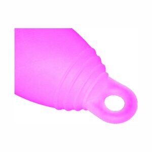 MELUNA COPPETTA MESTRUALE SOFT TAGLIA S COLORE ROSA FORMA ANELLO