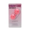 50484 VIBRATONE DUO BALLS PINK BLISTERCARD PALLINE VAGINALI OSCILLANTI