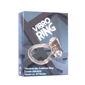 55003798 COCKRING MIT VIBRATION BLACK ANELLINO USA E GETTA