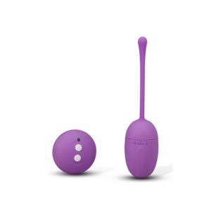 51054 REMOTE CONTROL EGG PURPLE OVETTO VIBRANTE 7 CM CON TELECOMANDO WIRELESS COLORE VIOLA