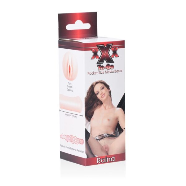 55002605 XXX TO GO RAINA VAGINA REALISTICA ARTIFICIALE MASTURBATORE PORTATILE 10 CM CIRCA