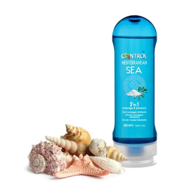 CONTROL MEDITERRANEAN SEA 2 IN 1 LUBRIFICANTE INTIMO E DA MASSAGGIO 200 ML