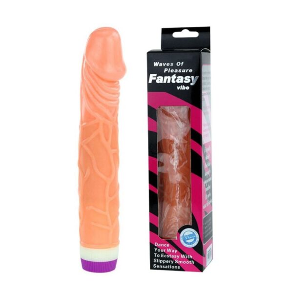 D-218749 BAILE WAVES OF PLEASURE REALISTIC VIBRATING 22.5 CM FALLO REALISTICO VIBRANTE IN TPR 22,5 CM