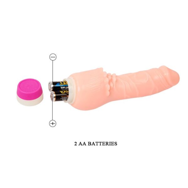 D-216445 BAILE WAVES OF PLEASURE REALISTIC VIBRATING 19.5CM FALLO REALISTICO VIBRANTE