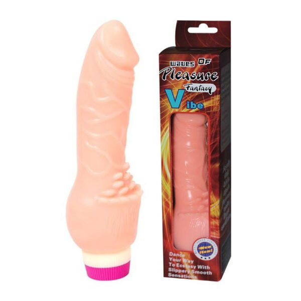 D-216445 BAILE WAVES OF PLEASURE REALISTIC VIBRATING 19.5CM FALLO REALISTICO VIBRANTE