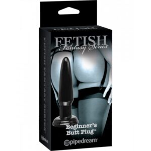 PD442623 BEGINNER'S FETISH PLUG COLORE NERO ANALE