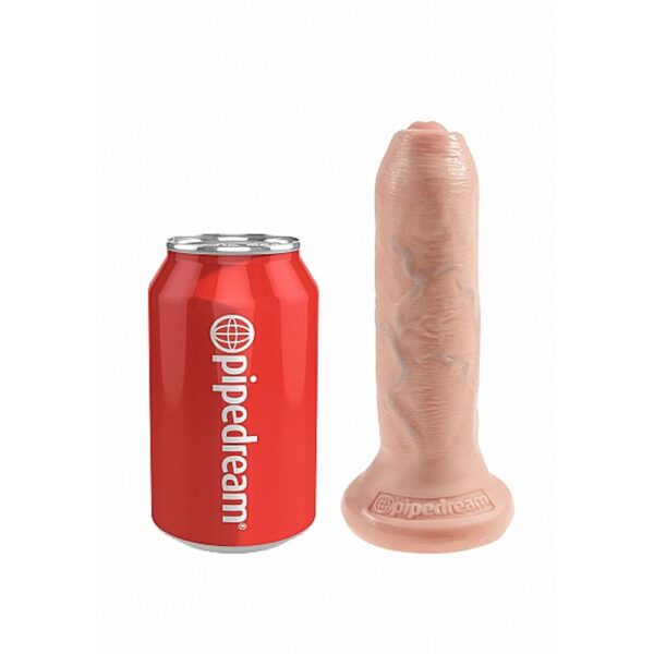 PD5560-21 PIPEDREAM KING COCK 6" UNCUT – FLESH FALLO REALISTICO NON CIRCONCISO 6"