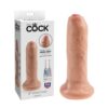 PD5560-21 PIPEDREAM KING COCK 6" UNCUT – FLESH FALLO REALISTICO NON CIRCONCISO 6"