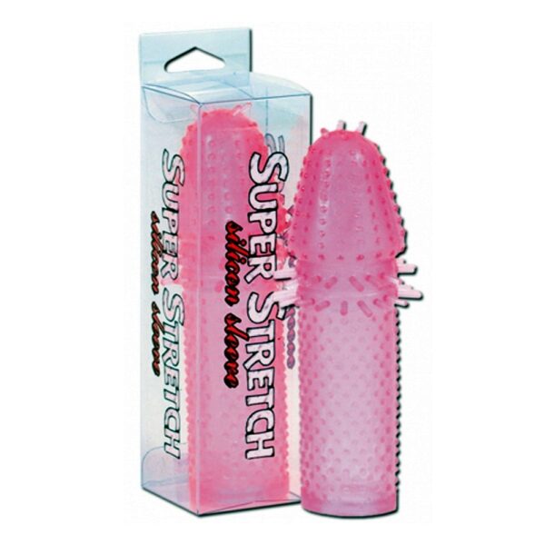 21025 SUPER STRETCH SILICONE SLEEVE COLORE ROSA