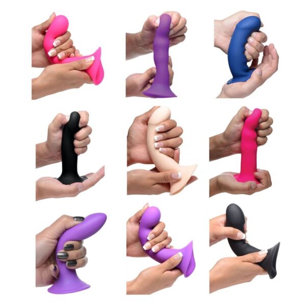 HITSENS 2 PINK DILDO IL SILICONE MEMORY DOPPIA DENSITÀ