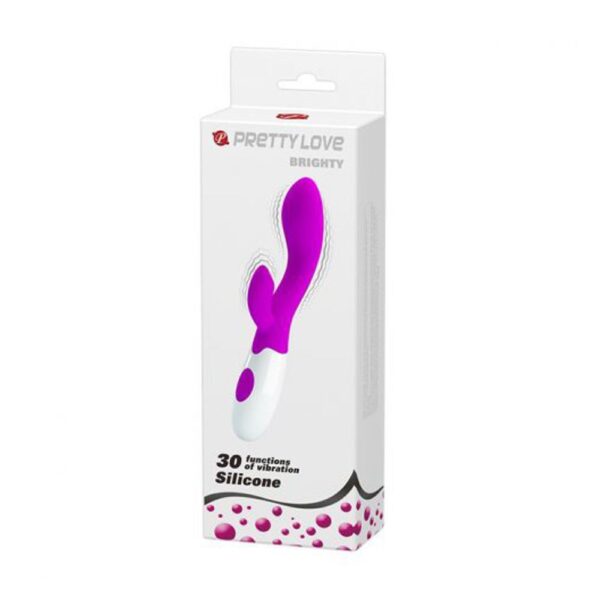 11255 PRETTY LOVE BRIGHTY SILICONE FUXIA SILENZIOSO 30 FUNZIONI CM 20 X 3