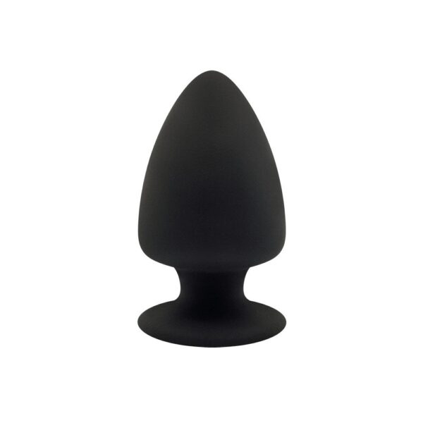 SILEXD 230191 ANAL PLUG ANALE STIMOLATORE TAGLIA S ALTEZZA 3,5" BLACK SILICONE NERO 9 CM