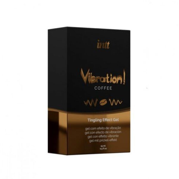 INTT VIBRATION COFFEE VIBRATORE LIQUIDO GEL AROMA CAFFE’ 15 ML