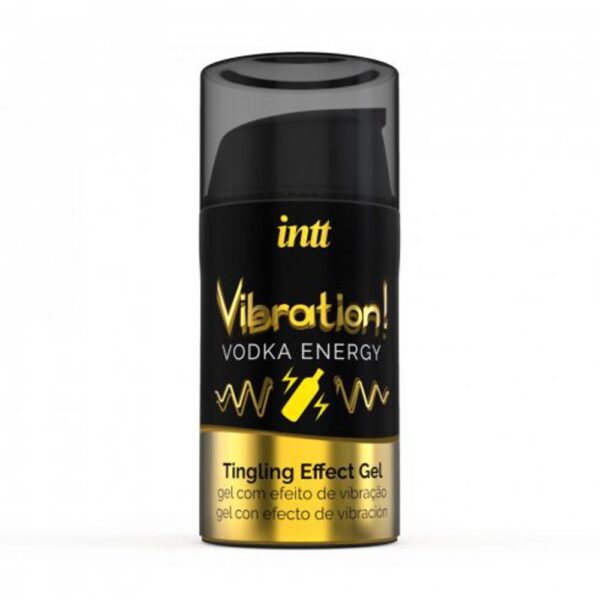 INTT VIBRATION VIBRATORE LIQUIDO SAPORE VODKA & ENERGY DRINK GEL 15 ML