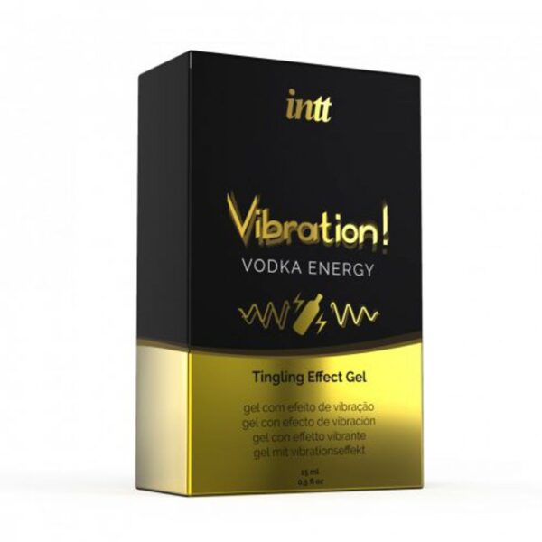 INTT VIBRATION VIBRATORE LIQUIDO SAPORE VODKA & ENERGY DRINK GEL 15 ML
